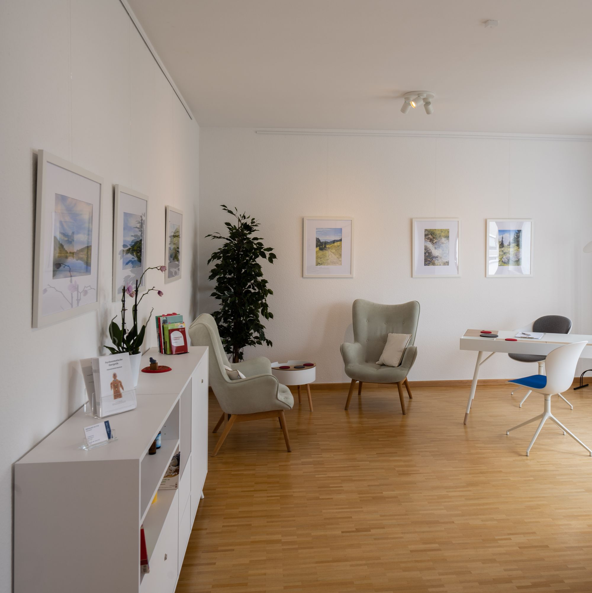 Gesprächsraum der Praxis in München-Sendling